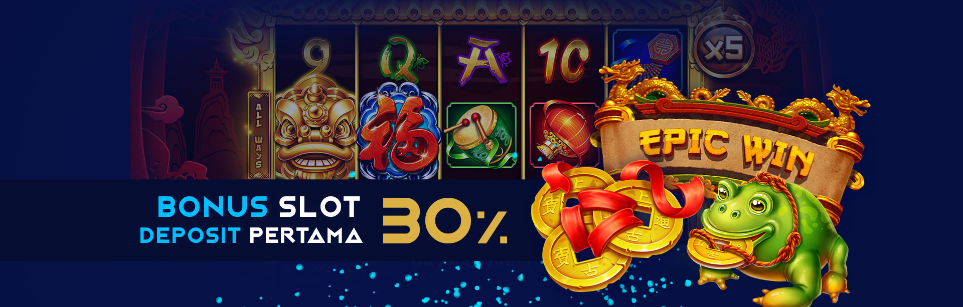 Bonus Deposit 30%